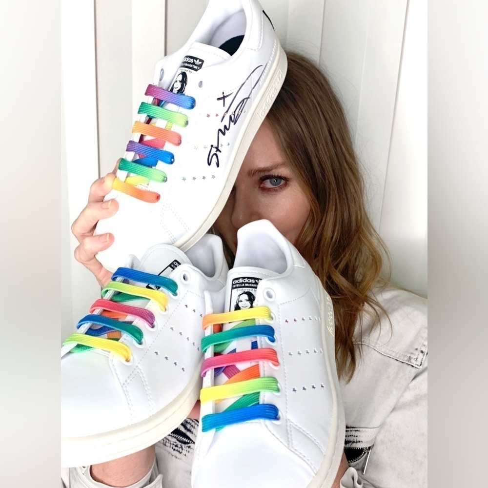 Adidas x Stella McCartney Stan Smiths, size 41.5